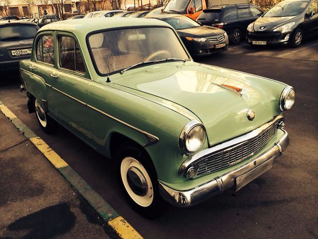 Москвич 403  Москва ретро 1