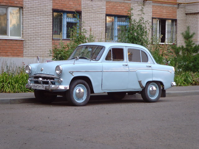 Москвич 407  Оренбург ретро 1