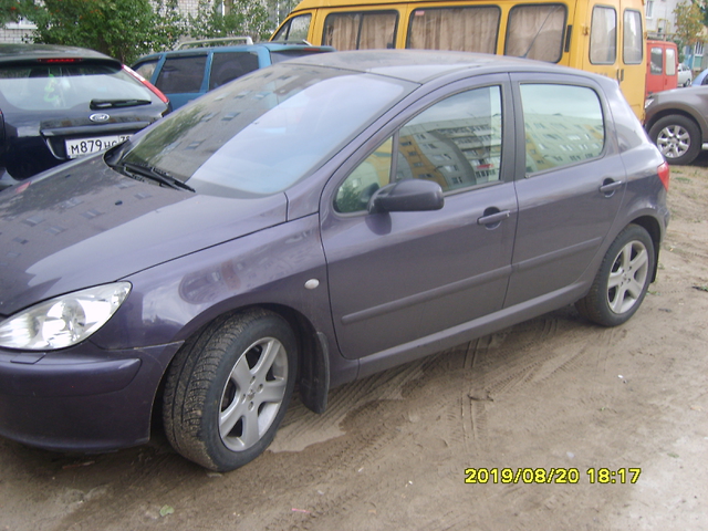 Peugeot 307  Брянск 2002 1
